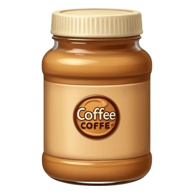 peanut butter coffe sticker