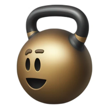 kettle bell sticker