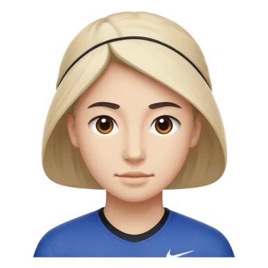 Nike with Fuji face  sticker