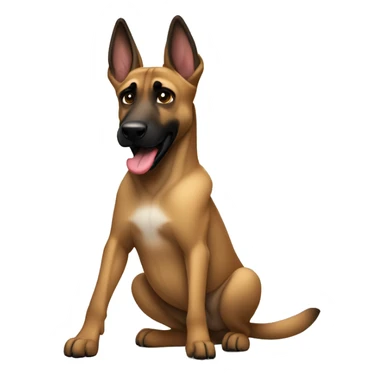 malinois qui danse hip hop sticker