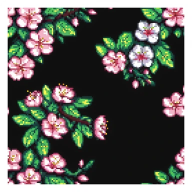 sakura cherry blossom sticker