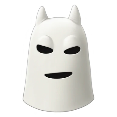 moomin with a ghostface mask on sticker