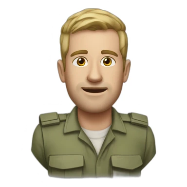 manor solomon injury idf sticker