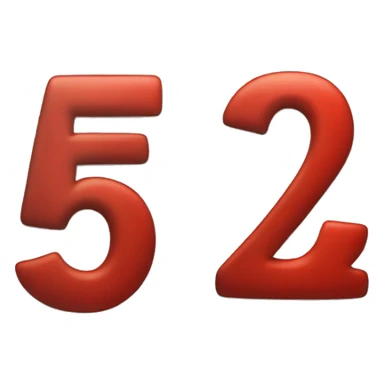 The number 520 in red text sticker