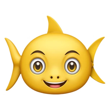 Make tuna iPhone emoji style sticker
