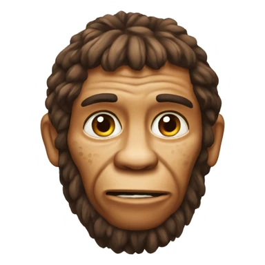 neanderthal funny sticker