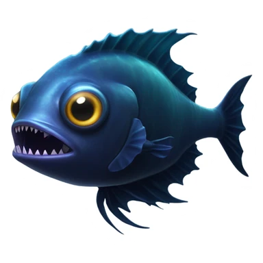 abyssal fish sticker