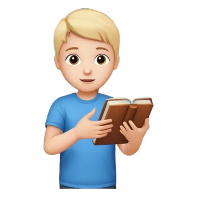 enfant range livre sticker