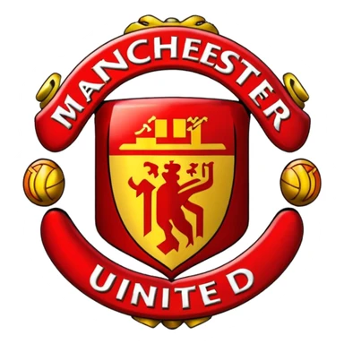 manchester united logo  sticker