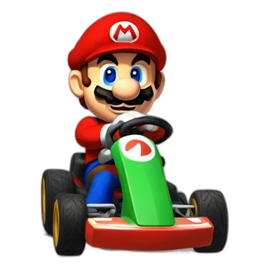 Mario kart sticker