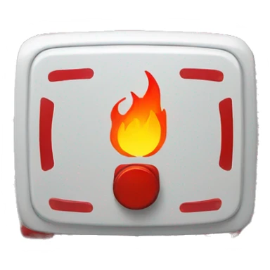 Fire alarm  sticker