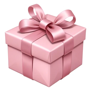 soft pink gift sticker