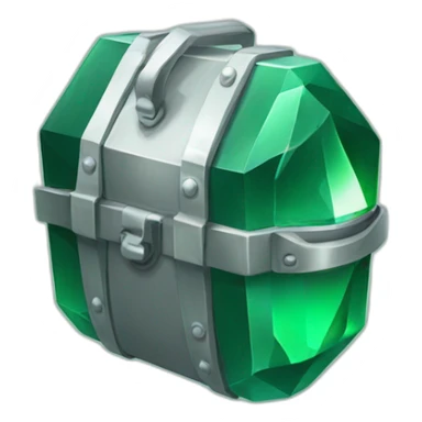 safe, emerald sticker