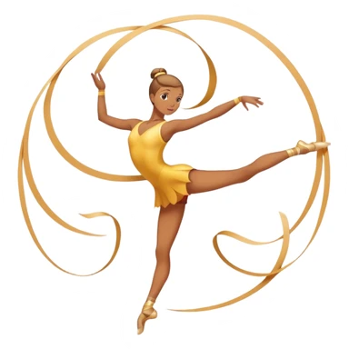 rhythmic gymnastics sticker