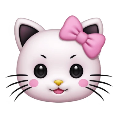 Kuromi Hello Kitty sticker