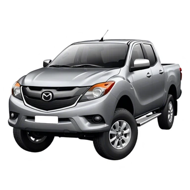 Mazda BT-50 - Mazda (Model Year: 2022) (Iconic colour: Dark Silver) sticker