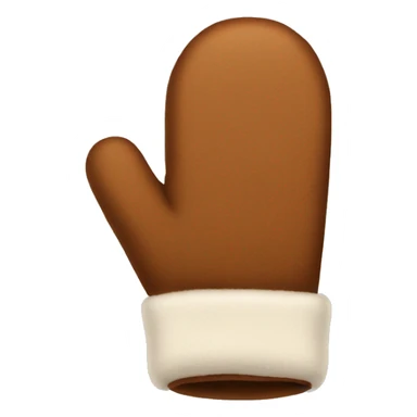 brown mittens sticker