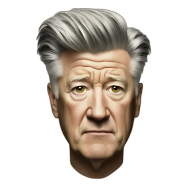 David lynch sticker