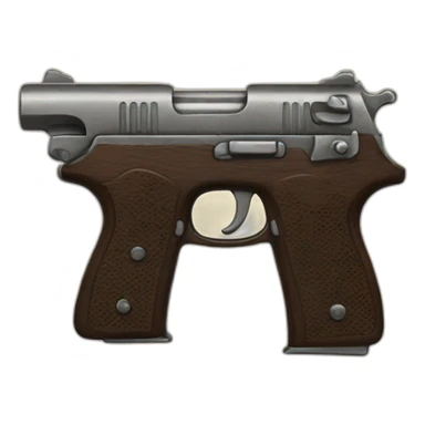 crossed-pistols sticker