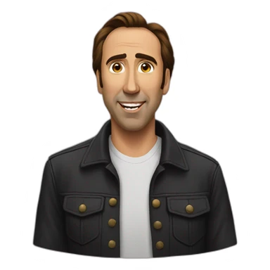 Nicolas Cage sticker