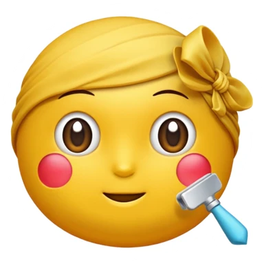 Свеча с бантиком  sticker