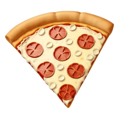 Part de pizza de couleur de la France sticker