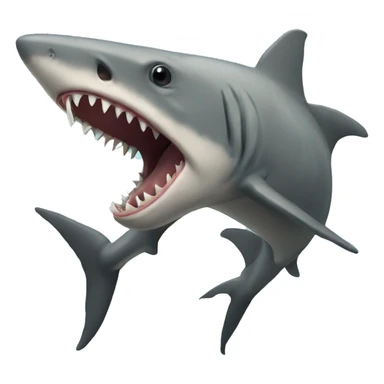 Elephant shark tiger  sticker