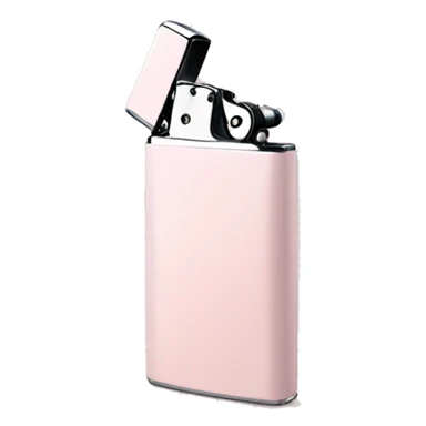 Pale pink lighter  sticker