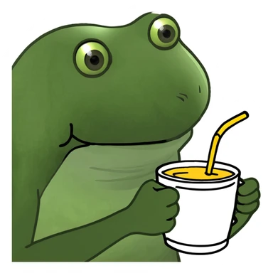 Cup of coffee sticker