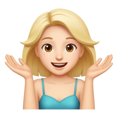 Excited and joyful sticker