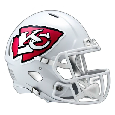 kansas city chiefs football helmet sticker