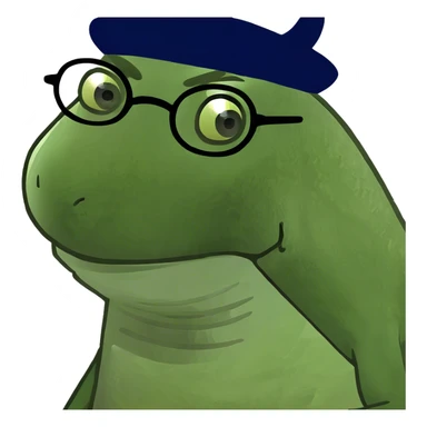 stupid lizard sticker