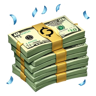 Falling value of the dollar sticker