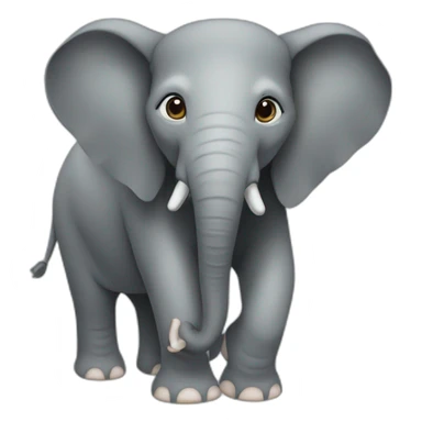 elephant from tailand sticker