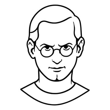 steve jobs sticker
