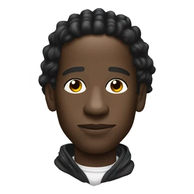 The rapper Young Thug sticker