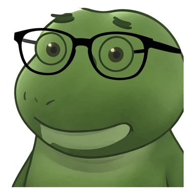 emoji with glasses on drinking a seltzer sticker