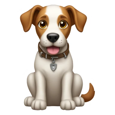 Dog as craftsman sticker