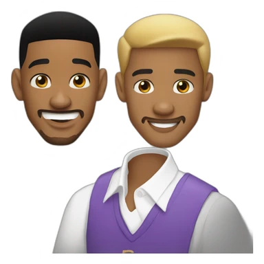 justin bieber and will smith sticker