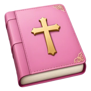 Pink holy Bible  sticker