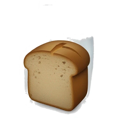 a glass with a slice of black bread on top sticker