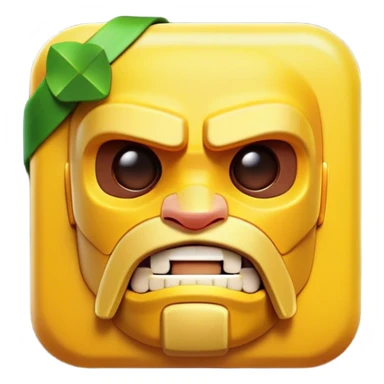 Clash of Clans aesthetic: Cinematic Playful Xbox Memory Card Portrait Emoji, rendered in a 3D vector-style similar to standard emojis with minimal shading and bold, simplified shapes. A compact, distinct form with signature details, softly glowing with a modern gaming energy charm. Simplified yet unmistakably iconic, highly detailed and consistent, glowing with a soft radiance and high shine. Stylized with a touch of next-gen innovation and a soft glowing outline, capturing the essence of a beloved gaming relic with a friendly, playful manner! sticker