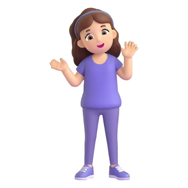 singing black girl sticker