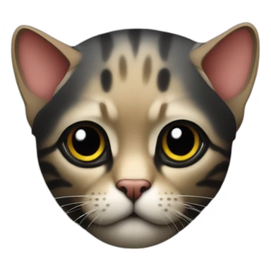 Gato negro darth bader sticker