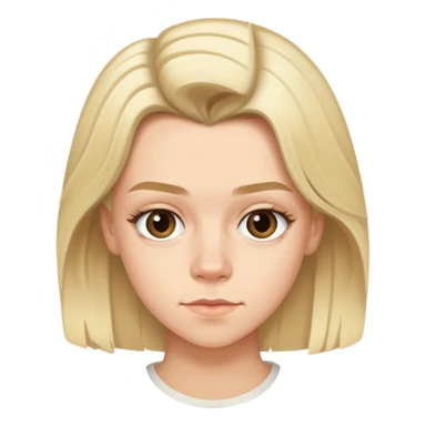 a blonde girl who is harry styles obsessed sticker