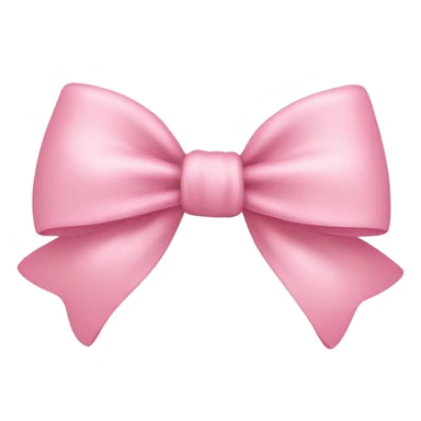 Baby pink Bow￼￼ sticker