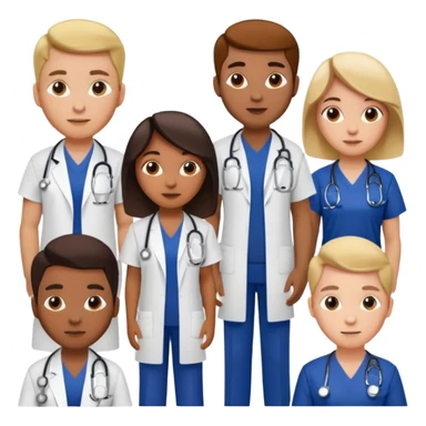 doctors and designers collegiate  sticker