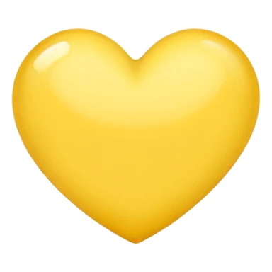 make a soft yellow heart emoji sticker