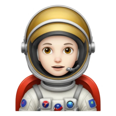 astronaut vampire wearing helmet sticker
