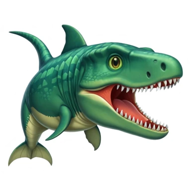 Mosasaurus sticker
